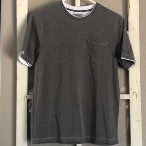 Men’s heathered charcoal gray shirt, NWOT!
